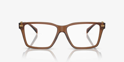 Versace Eyeglasses VE3335 5028 54mm Transparent Brown / Demo Lens