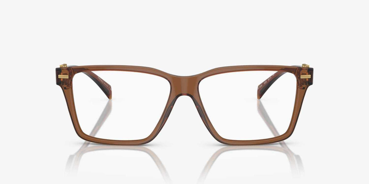 Versace Eyeglasses VE3335 5028 54mm Transparent Brown / Demo Lens