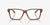 Versace Eyeglasses VE3335 5028 54mm Transparent Brown / Demo Lens