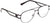 Versace Eyeglasses VE1269 1009 57mm Matte Black / Demo Lens