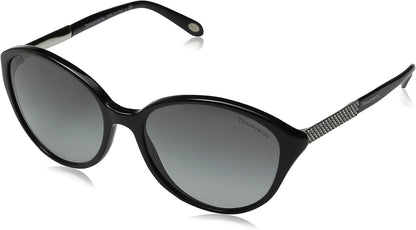 Tiffany & Co VINTAGE Sunglasses TF4073B 80013C 56mm Black / Grey Gradient Lens