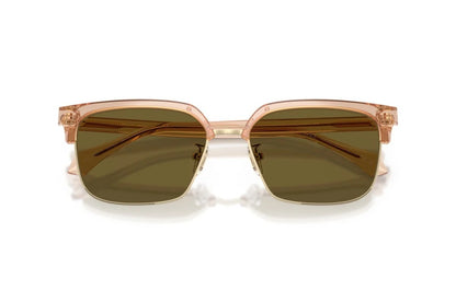 Versace VE4494D 10871 Sunglasses 56mm Transparent Brown / Brown Lens