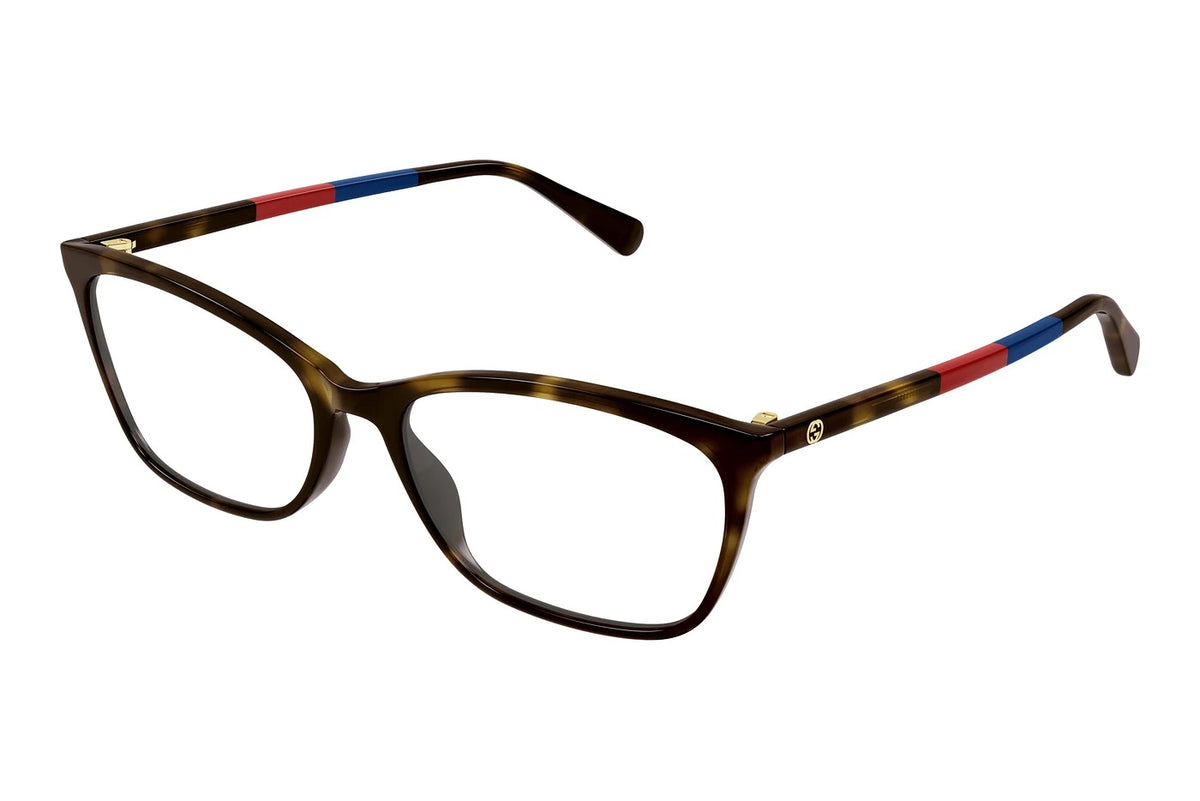 Gucci Eyeglasses GG1930O 004 55mm Havana / Demo Lens