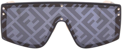 Fendi Fabulous FFM 0076GS 0PJP-7R Sunglasses Blue / Blue Decor Lens
