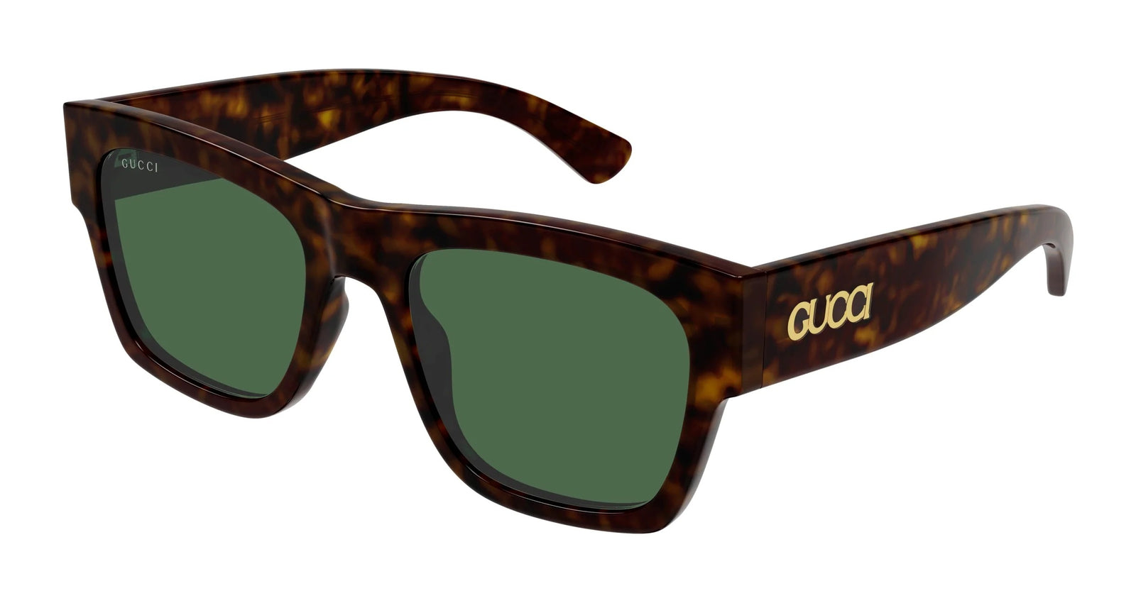 Gucci Sunglasses GG1793S 002 54mm Havana / Green Lens