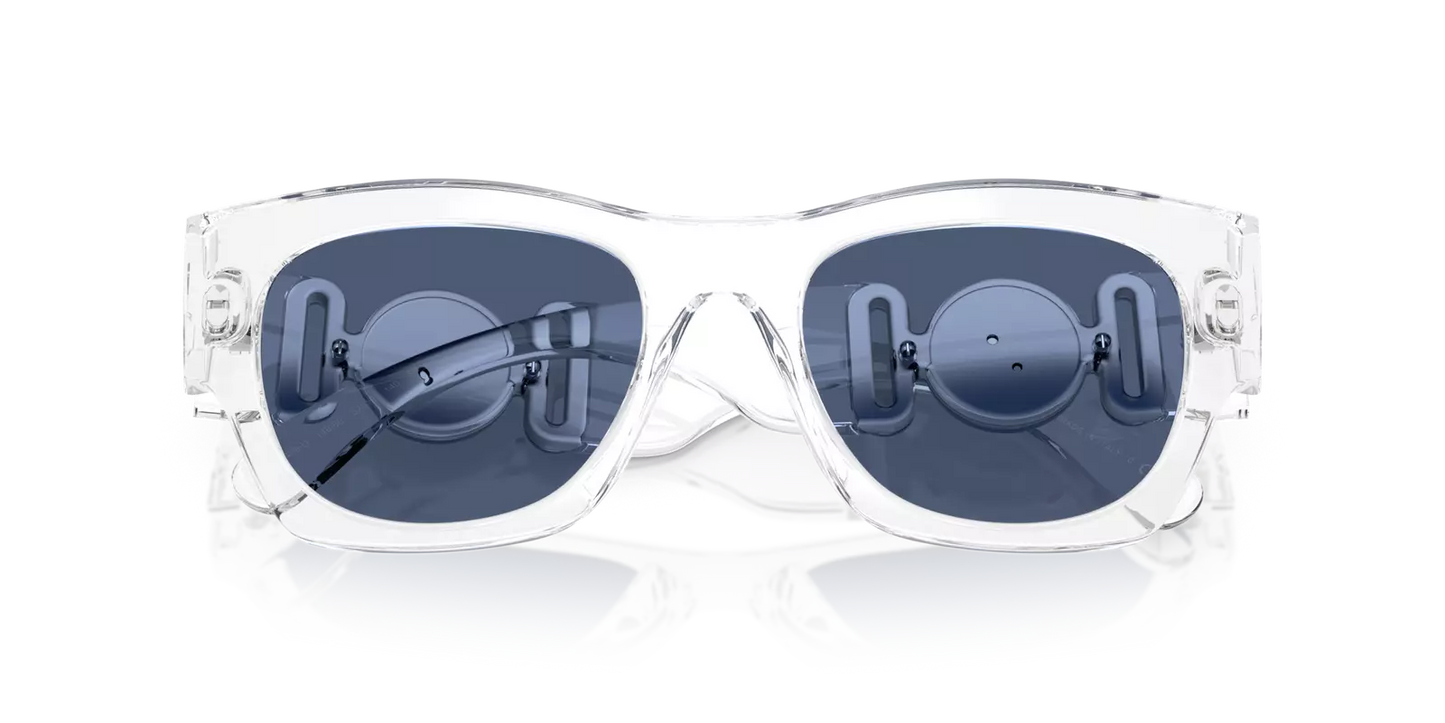 Versace Sunglasses VE4479U 14880 52mm Crystal / Blue Lens