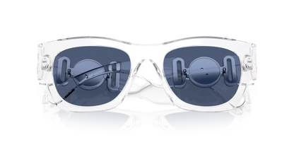 Versace Sunglasses VE4479U 14880 52mm Crystal / Blue Lens