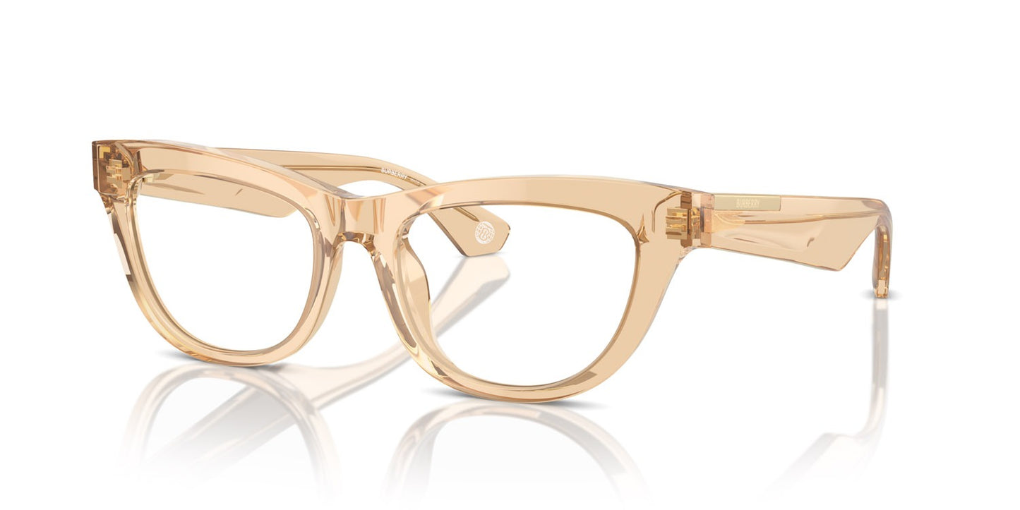 Burberry Eyeglasses BE2406U 4063 52mm Transparent Brown / Demo Lens