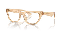 Burberry Eyeglasses BE2406U 4063 52mm Transparent Brown / Demo Lens