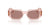 Prada Sunglasses PR17WS 19Q10D 49mm Transparent Peach / Light Brown Lens