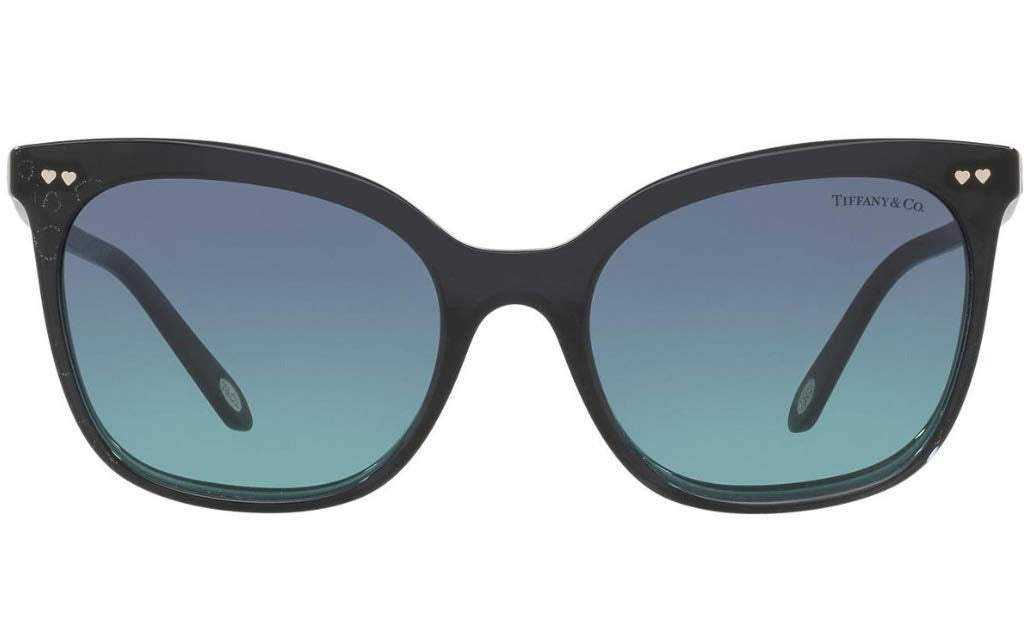 Tiffany & Co Sunglasses TF4140 8232/9S 54mm Black / Blue Gradient Lens
