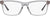 Versace Eyeglasses VE3319 593 55mm Transparent Grey / Demo Lens