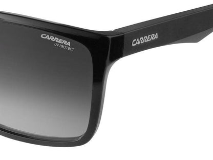Carrera 5039/S 807/9O Sunglasses 58mm Black / Dark Grey Gradient Lens