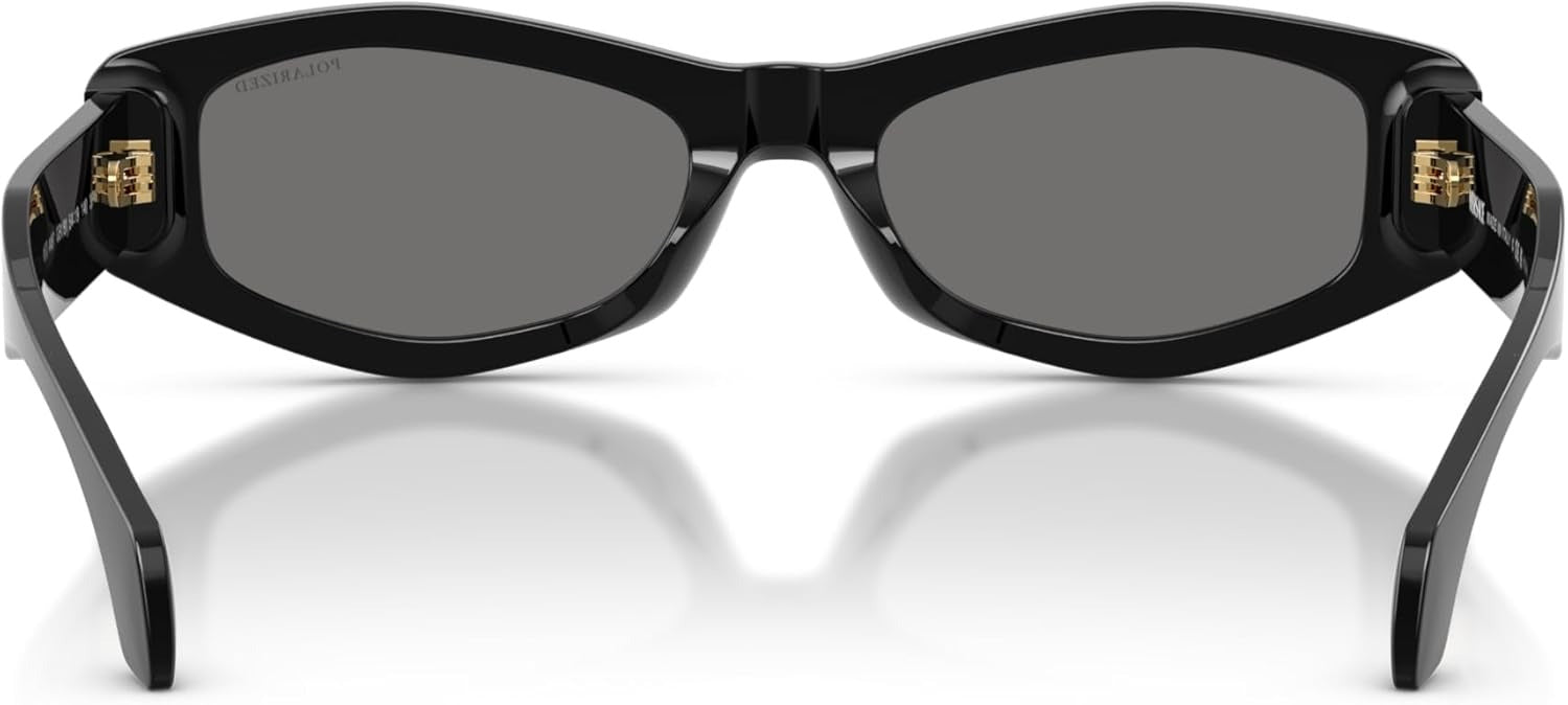 Versace Sunglasses VE4487 GB1/81 54mm Black / Dark Grey Polarized Lens