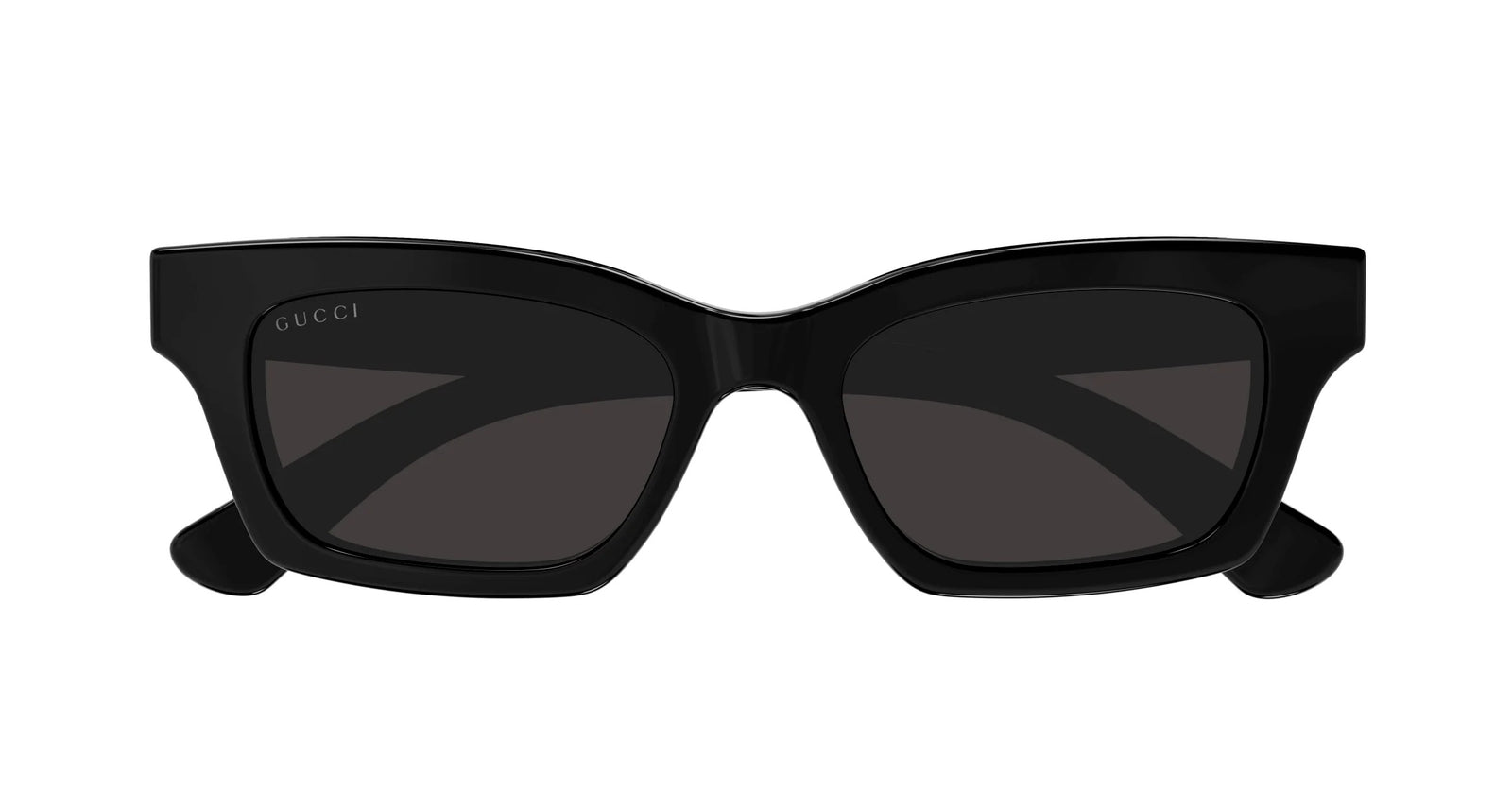 Gucci GG1790S 001 Square Sunglasses 51mm Black / Grey Solid Lens