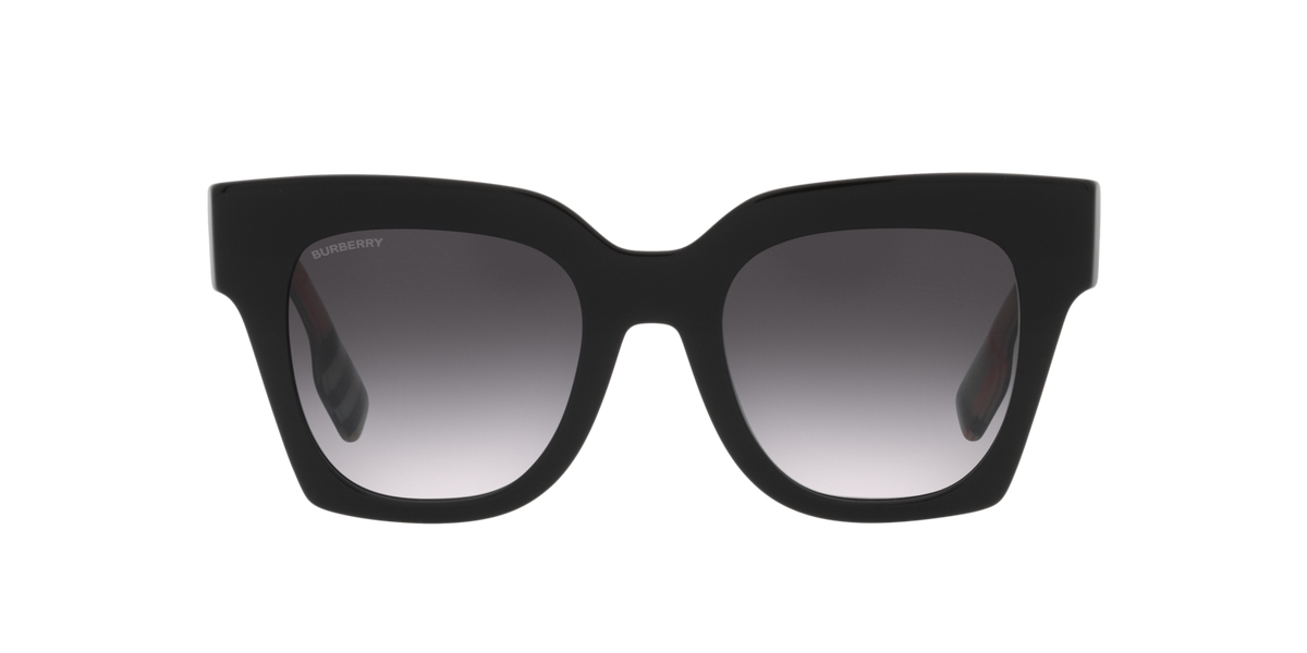 Burberry Sunglasses BE4364 39428G 49mm Black / Grey Gradient Lens