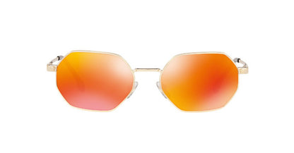 VERSACE Sunglasses VE2194 12526Q 53mm Pale Gold / Brown Mirror Orange Lens