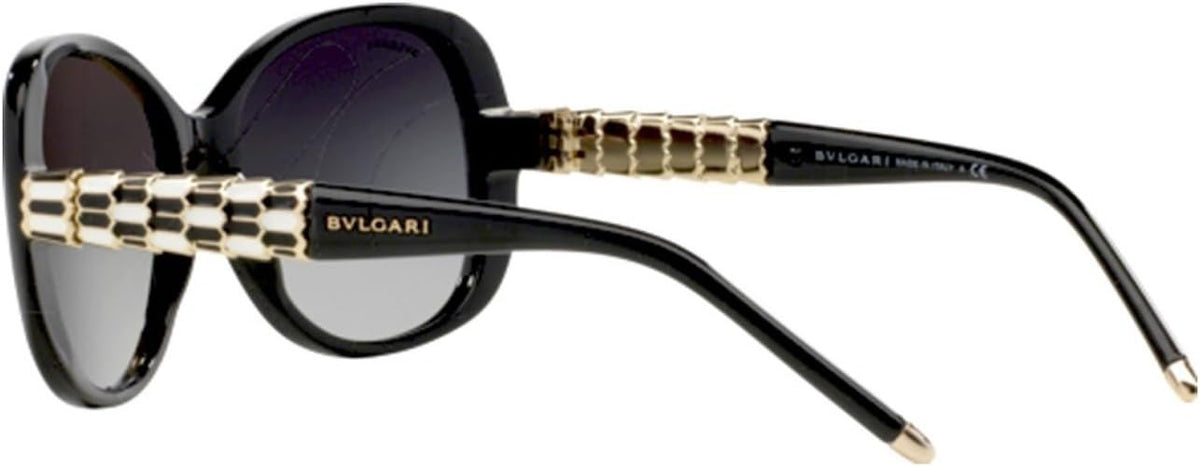 Bvlgari BV8114 891/8G Sunglasses 56mm Black / Grey Gradient Lens