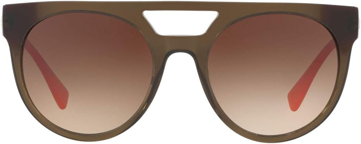 Versace Sunglasses VE4339 523513 55mm Transparent Green -Orange/Brown Gradient