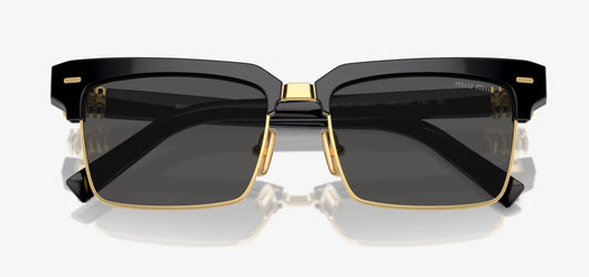 Miu Miu Sunglasses MU 10ZS 1AB-5S0 54mm Black / Dark Grey Lens
