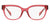 Versace Eyeglasses VE3338 5409 52mm Transparent Red / Demo Lens