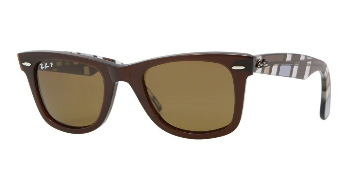 Ray-Ban RB2140 109557 Sunglasses 50mm Brown Front / Brown Polarized Lens
