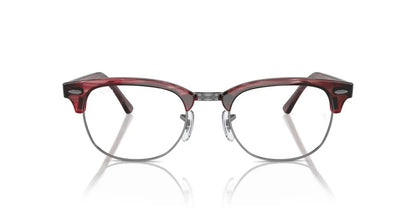 Ray-Ban RX5154 8376 Eyeglasses 53mm Striped Red / Clear Demo Lens