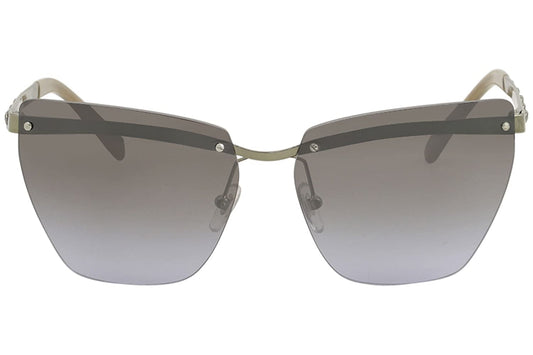 VERSACE Sunglasses VE2190 142694 Azure / Violet Gradient Brown Mirror Silver