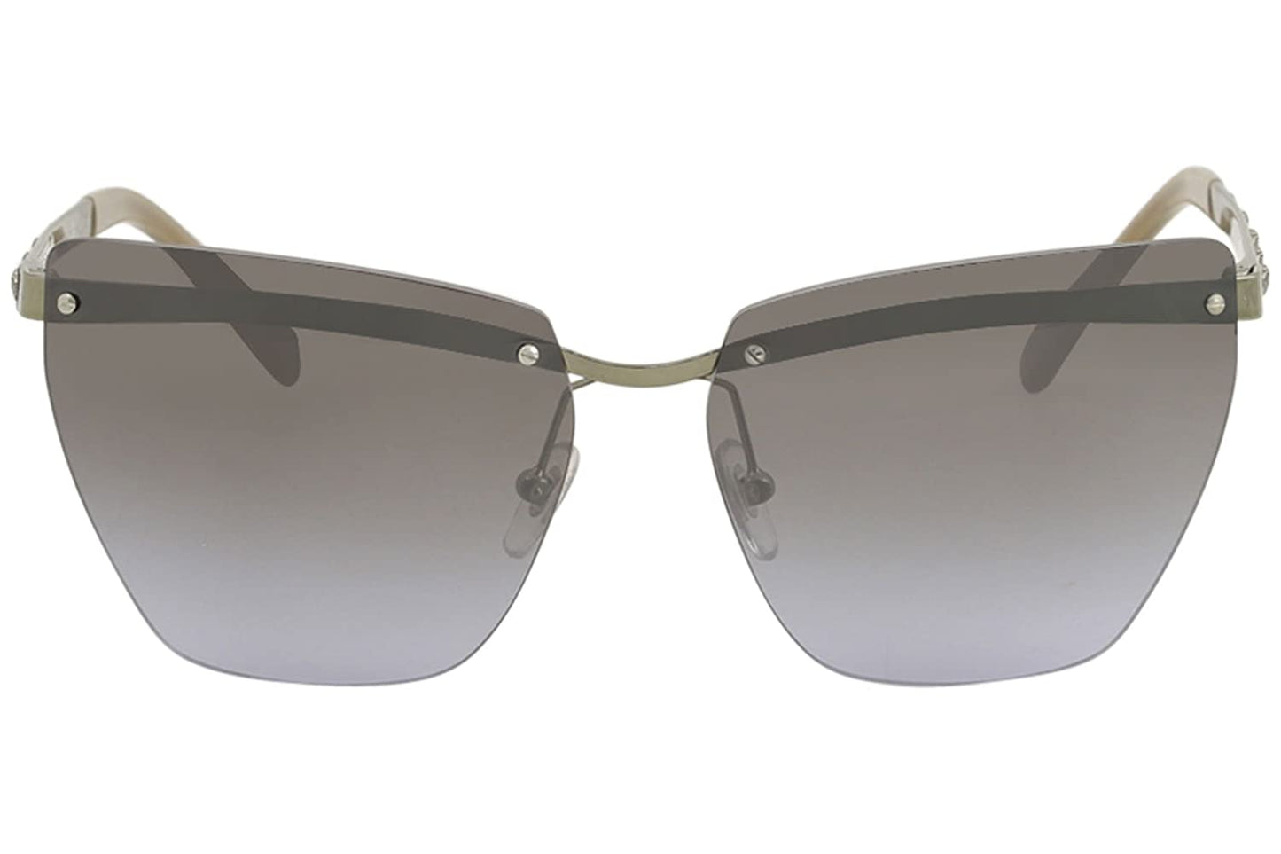 VERSACE Sunglasses VE2190 142694 Azure / Violet Gradient Brown Mirror Silver