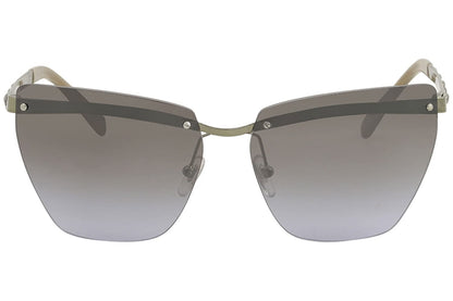 VERSACE Sunglasses VE2190 142694 Azure / Violet Gradient Brown Mirror Silver