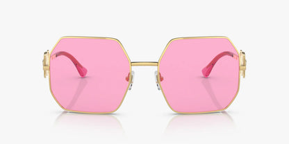Versace Sunglasses VE2248 10025 58mm Gold / Fuchsia Lens
