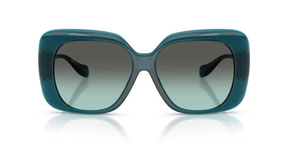 Versace Sunglasses VE4499U 55402A 57mm Transparent Blue/Green Gradient Blue Lens