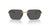 Prada Sunglasses PRA55S 15N5S0 71mm Yellow Gold / Dark Grey Lens