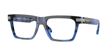 Versace Eyeglasses VE3354 5460 55mm Top Black Havana Blue / Demo Lens