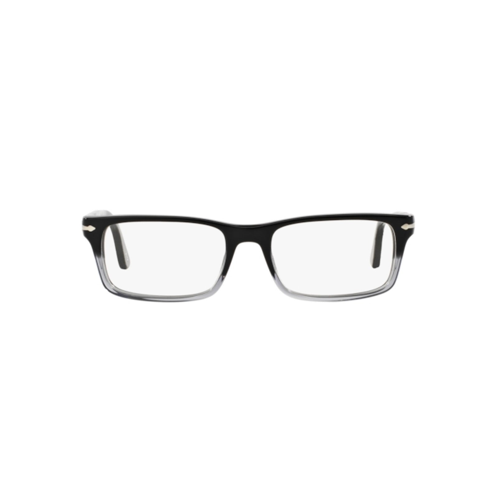 Persol PO3050V 966 Rectangle Eyeglasses 55mm Gradient Black/Demo Lens