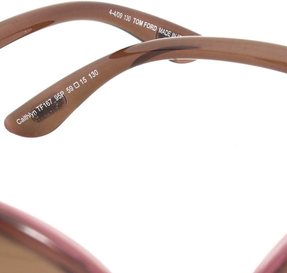 Tom Ford Caithlyn Sunglasses TF167 95P 59mm Purple / Gradient Lens (VINTAGE)