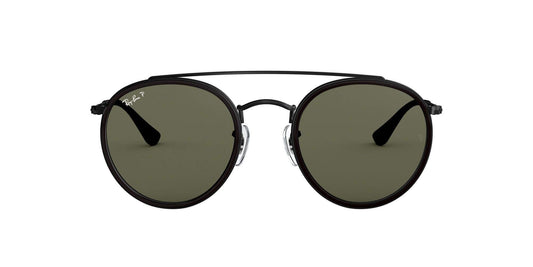 Ray Ban Sunglasses RB3647N 002-58 51mm Black / Green Polarized Lens