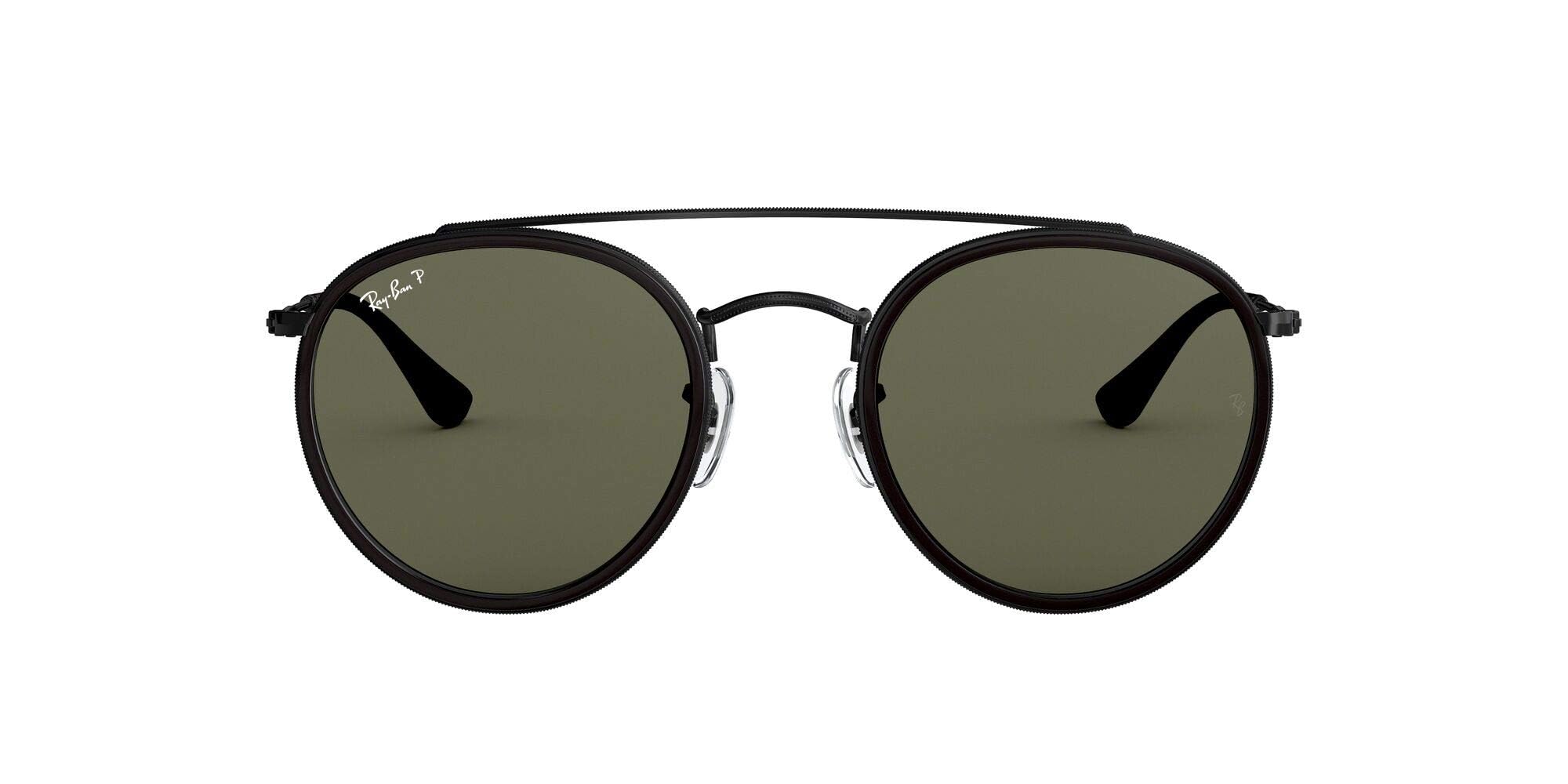 Ray Ban Sunglasses RB3647N 002-58 51mm Black / Green Polarized Lens