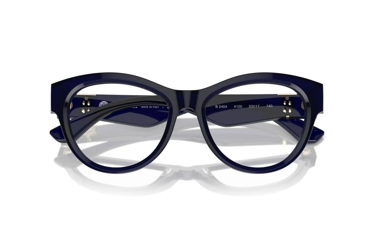 Burberry BE2404 4120 Eyeglasses 53mm Blue / Demo Lens