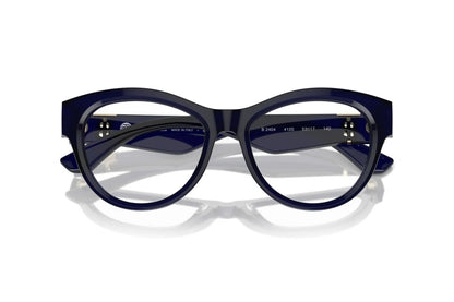 Burberry BE2404 4120 Eyeglasses 53mm Blue / Demo Lens