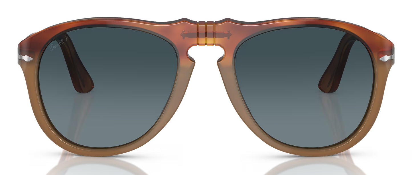Persol Sunglasses PO 0649 1025/S3 54mm Resina E Sale / Polarized Blue Lens