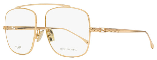 Fendi Eyeglasses FF0445 DDB 57mm Rose Gold / Demo Lens