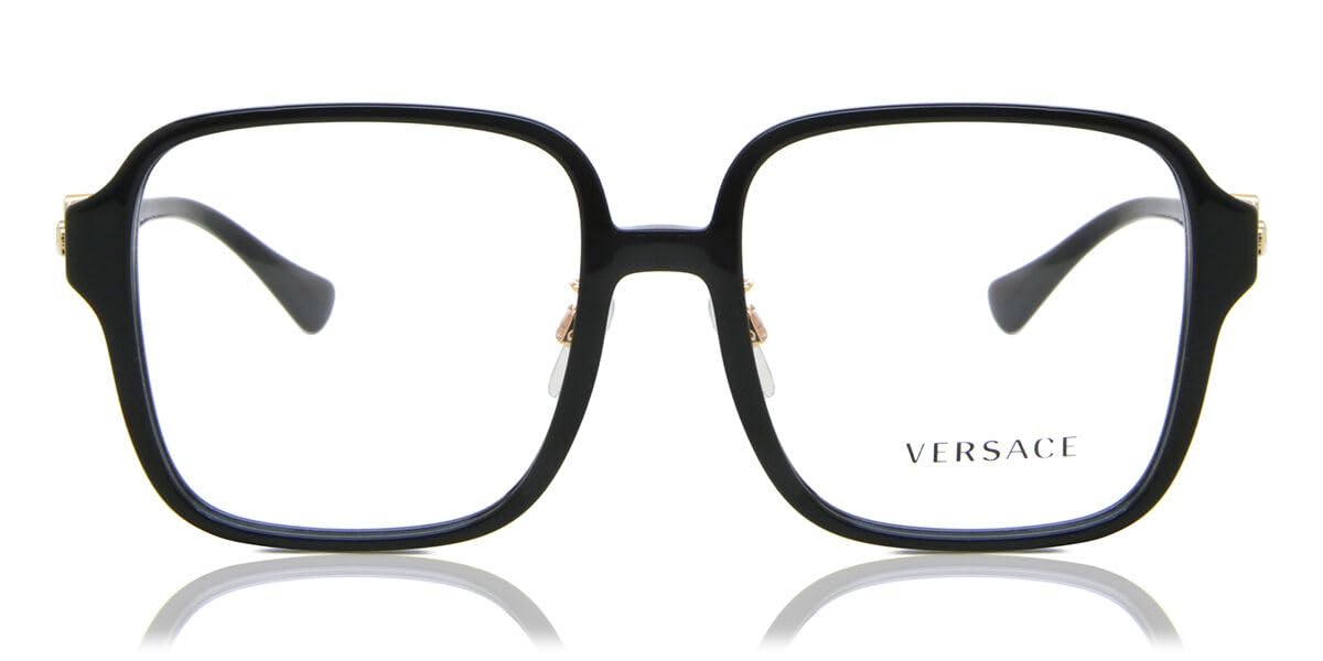 Versace Eyeglasses VE3333D GB1 56mm Black / Demo Lens
