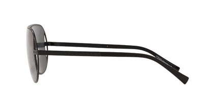 Versace Pilot Sunglasses VE2212 100987 57mm Matte Black / Grey Lens