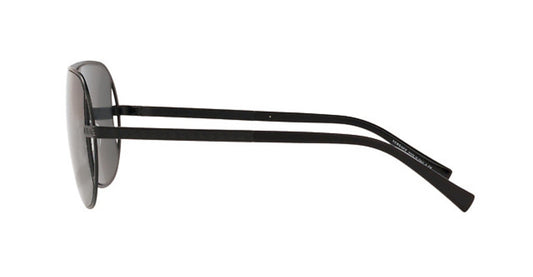 Versace Pilot Sunglasses VE2212 100987 57mm Matte Black / Grey Lens