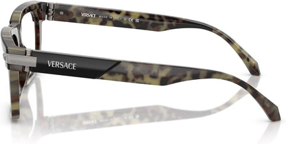 Versace Eyeglasses VE3354 5456 53mm Havana / Demo Lens