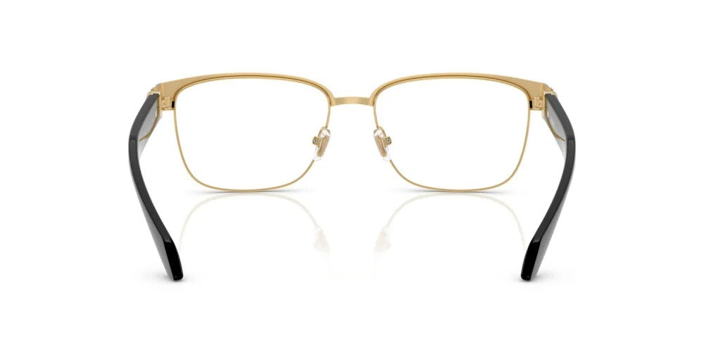 Versace VE1306 1002 Eyeglasses 57mm Gold / Clear Demo Lens