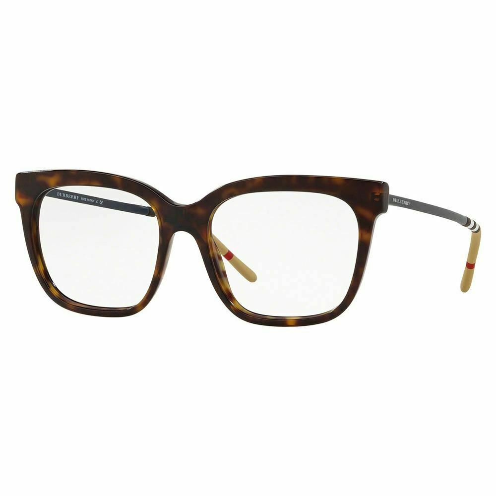 Burberry Eyeglasses BE2271 3002 52mm Dark Havana / Demo Lens