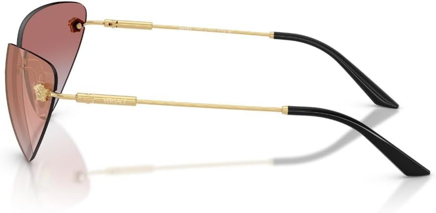 Versace Sunglasses VE2281 10026F 64mm Gold / Pink Gradient Pink Mirror Lens