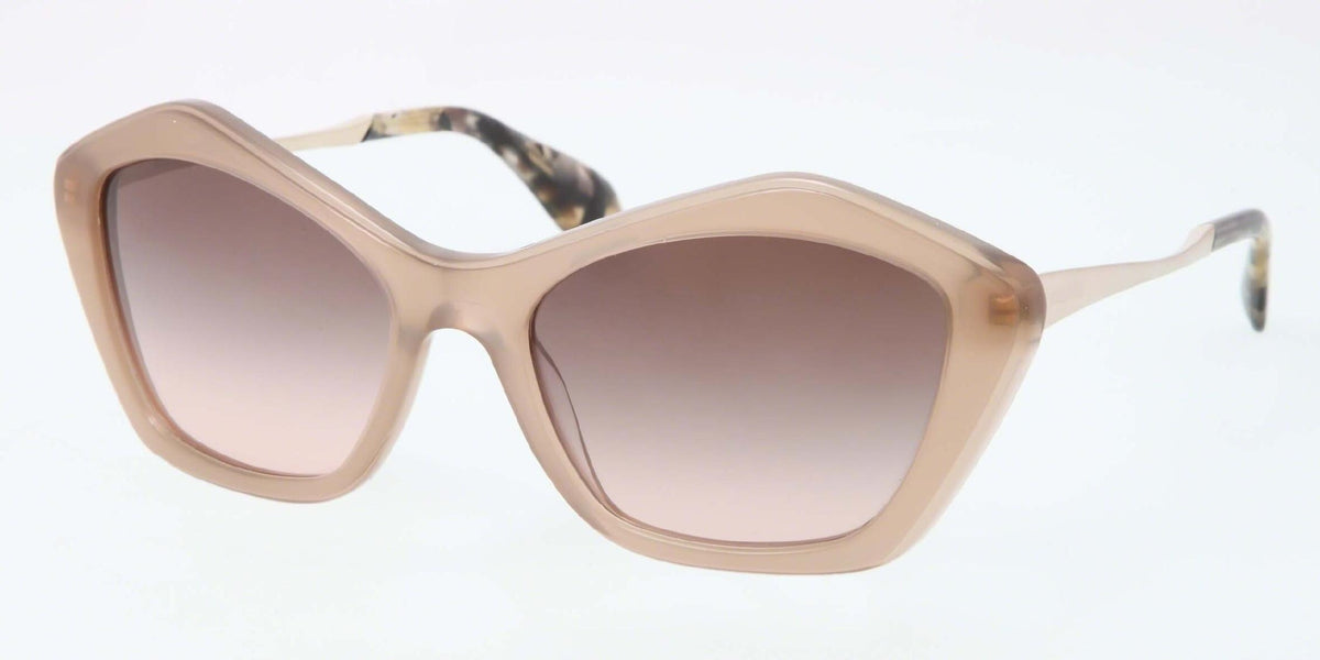 Miu Miu Sunglasses MU02OS MAR1E2 57mm Opal Mink / Pink Gradient Lens